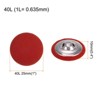 Unique Bargains Round Metal Sewing Cloth Covered Button 10 Pcs - 2 of 4