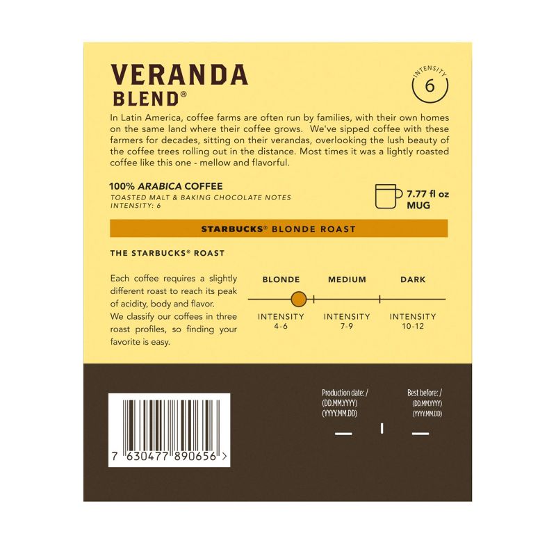 Starbucks by Nespresso Vertuo Line Veranda Blend , 3 of 8