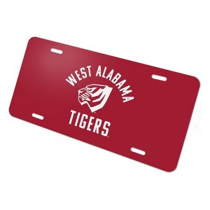 University of West Alabama Tigers Logo Novelty Metal Vanity Tag License Plate - 1 of 4