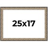 PosterPalooza | Ornate Silver Picture Frame - UV Acrylic, Backing Board, Hanging Hardware Included - 2 of 4