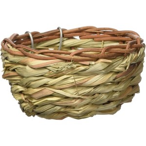 Prevue Pet Products BPV1153 Bamboo Canary Bird Twig Nest, 3-Inch - 1 of 1