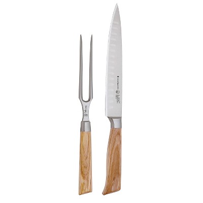 Messermeister Oliva Elite 4 Piece Fine Edge Steak Knife Set