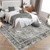 Fulvari Washable Runner Rug,Non-Slip Boho Vintage Hallway Rug with Rubber Backing, Stain Resistant Distressed Carpet Runner for Kitchen - 3 of 4