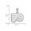 Black Bow Jewelry Sterling Silver Philadelphia Flyers NHL Small Pendant - 2 of 3