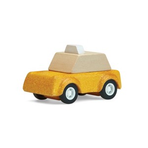 Plantoys| Yellow Taxicab - 1 of 4