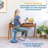 ECR4Kids Sitwell Wobble Stool with Cushion, Adjustable Height - 3 of 4