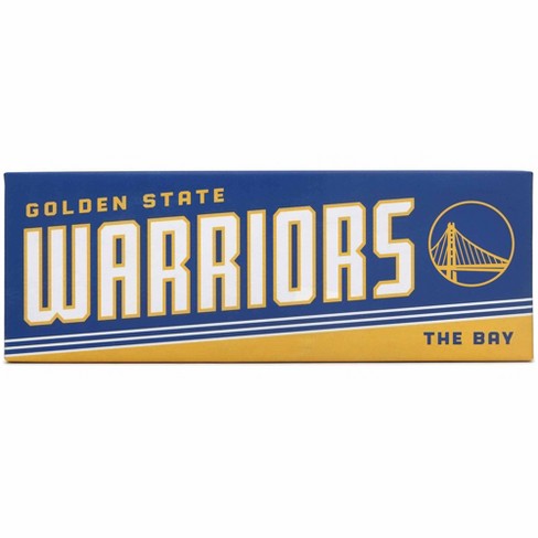 Golden State Warriors NBA Championship Banner Flag Wall Art 