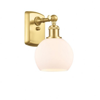 Athens - 1 Light Wall Sconce In Industrial Style-9.38 Inches Tall and 6 Inches Wide