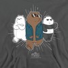 Boys’ We Bare Bears Jacket Hooded Sweatshirt - 2 of 4