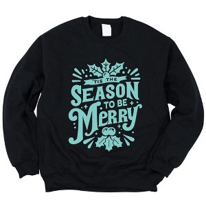 Simply Sage Market Women's Graphic Sweatshirt Season To Be Merry - 1 of 4