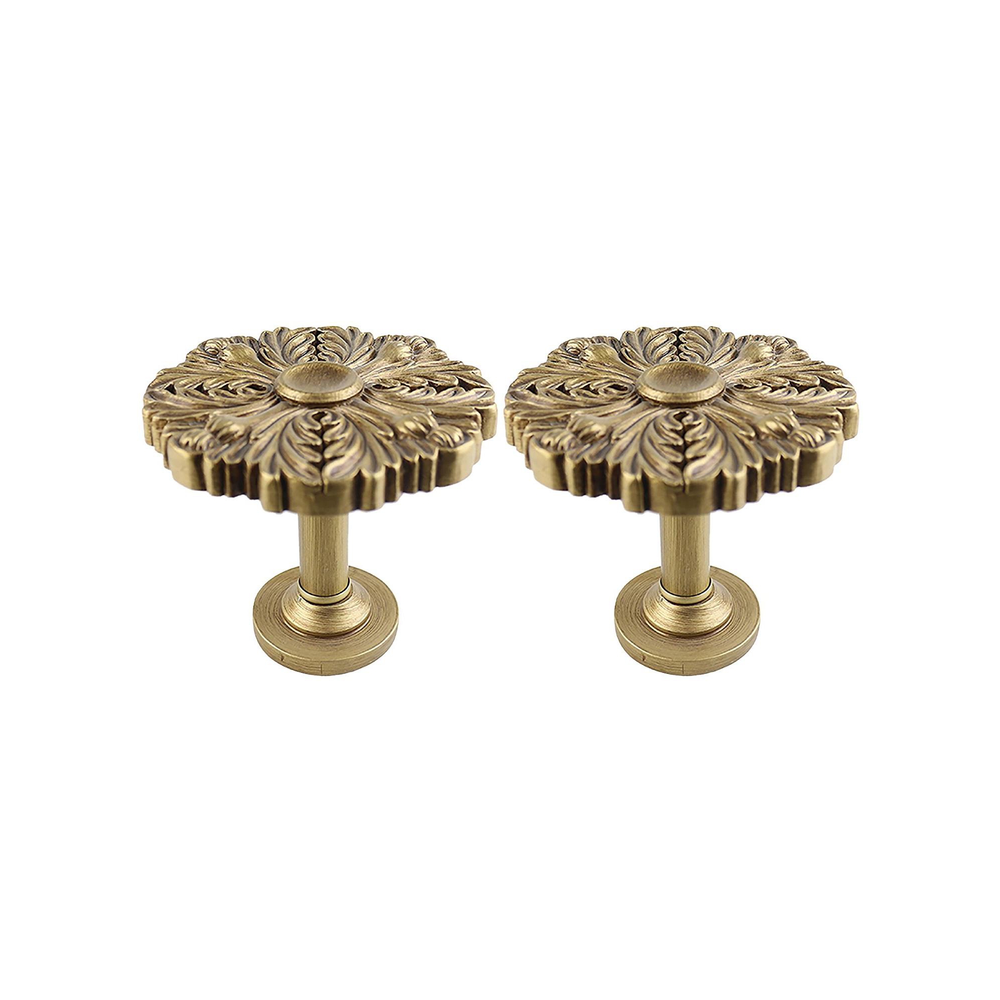 Large Eve Medallion Drapery Holdback - 6 Finishes