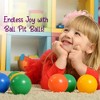 Kiddey 100 Ball Pit Play Balls, Bright Vibrant Colors, Perfect for Playtime - 2 of 4