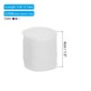 Unique Bargains Handmade Fringe DIY Decor Wedding Gift Wrapping Chiffon Ribbon 3 Rolls - 2 of 4