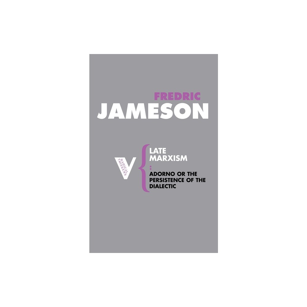 Late Marxism - (Radical Thinkers) by Fredric Jameson (Paperback)