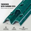 VEVOR 5 Feet Fence Post, 10 Pack T-Post Heavy Duty Metal Fence Posts, Sturdy Steel Fence Stakes for Garden Yard,Lawn,Farms and Outdoor Wire Fencin - 3 of 4
