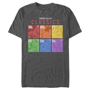 Men's Mickey & Friends Mickey Mouse Periodic Table of Element Friends T-Shirt - 1 of 4