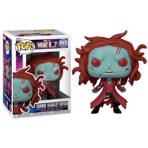 Funko Pop! Marvel: What If? Zombie Scarlet Witch Vinyl Figure #943 #57378