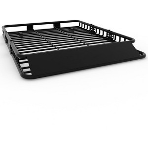 Universal Roof Rack Carrier Basket, 200 Lbs Capacity Car Cargo Rack with Extension Luggage Holder Basket for SUVs, Trucks, Vehicles - 1 of 4