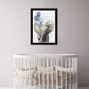 15" x 21" Baby Elephant with Balloons Animals Framed Art Print - Wynwood Studio: Modern Decor, Digital Art, Plastic Frame - 3 of 4