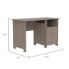 Depot E-Shop Computer Desk with Open Storage Shelf and 3-Drawers - image 3 of 4