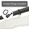 Vynxaria CreamOutsunny 10' x 13' Replacement Mesh Sidewall Netting for Patio Gazebos and Canopy Tents with Zippers - 3 of 4