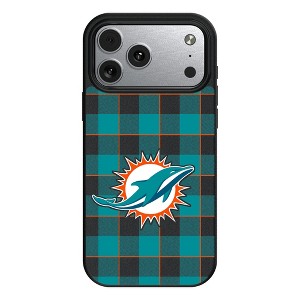 NFL AFC Teams Plaid MagSafe Compatible Cell Phone Case for Apple iPhone 17 Series - 1 of 4