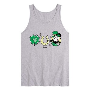 Men's - Disney - Mickey St Patricks Icons Graphic Tank Top - 1 of 2