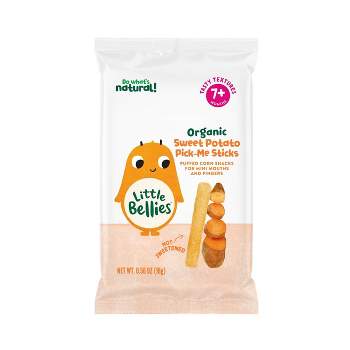 Little Bellies Organic Sweet Potato Pick-Me Sticks Baby Snacks - 0.56oz