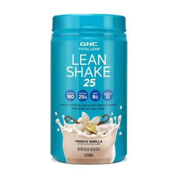 GNC Total Lean | Lean Shake 25 Protein Powder | French Vanilla | 16 Servings