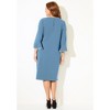 Catherines Women's Plus Size Faux Pearl Trim Ruffle Sleeve Shift Dress - 3 of 4