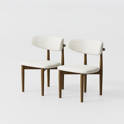 beige & walnut