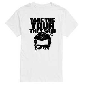 Men's - Jurassic Park - Take The Tour They Said- Men's Short Sleeve Graphic T-Shirt Short Sleeve Graphic T-Shirt - 1 of 4
