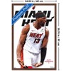 Trends International NBA Miami Heat - Bam Adebayo Feature Series 25 Framed Wall Poster Prints - 3 of 4