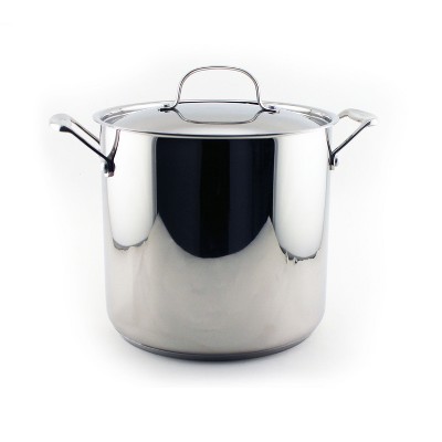 BergHOFF EarthChef 10 Qt 18/10 Stainless Steel Covered Stockpot