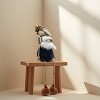 FURNIinspire Decorative Objects 3pcs Doll Decorations, Holiday Gifts, Table Home Ornaments Decor For Living Room, Party, Multicolored, 4.3"*4.3"*20.1" - 2 of 4
