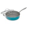 Gotham Steel Aqua Blue 5.5 QT Nonstick Jumbo Cooker with Glass Lid - 4 of 4