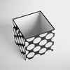 Bacati - Dots/Pin Stripes Black/White Storage Box Small - image 2 of 4