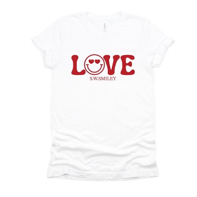 Simply Sage Market S.W.Smiley Love Smile Short Sleeve Tee
