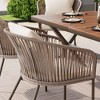 7 Pieces Patio Dining Set, All-Weather Outdoor Furniture Set with Dining Table and Chairs - 2 of 4