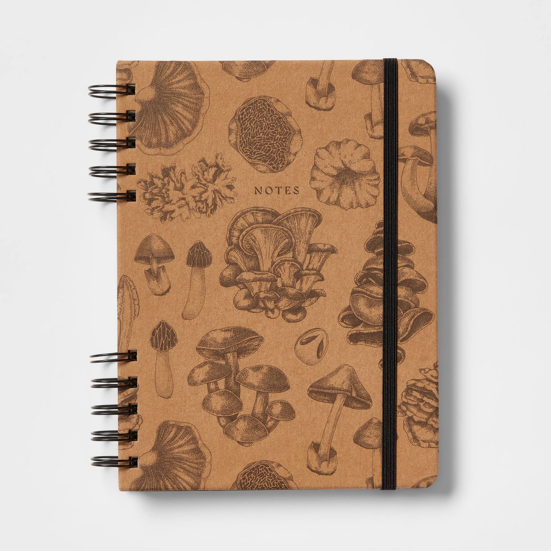6"x8" Ez Grip Spiral Mushrooms Notebook - up&up™