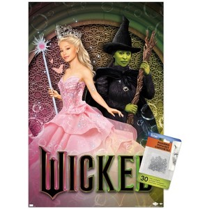 Trends International Wicked - Elphaba and Glinda Upland Unframed Wall Poster Prints - 1 of 4