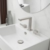 BWE 8 in. Widespread Double Handle High-Arc Bathroom Faucet Water-Saving With Drain Kit - 2 of 4