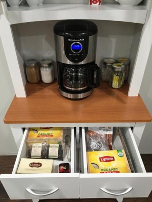 Microwave/Coffee Maker Utility Cabinet