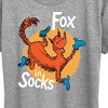 Women's - Dr. Seuss - Fox In Socks Jumping Short Sleeve Graphic T-Shirt - 2 of 4
