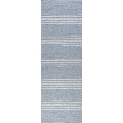 Nuloom Bergamot Striped Cotton Area Rug