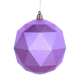 Vickerman 4.75" Geometric Ball Ornament