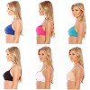 Just Intimates Tuxedo Bras for Women (Pack of 6) (34B, Tuxedo Bra) - 2 of 3