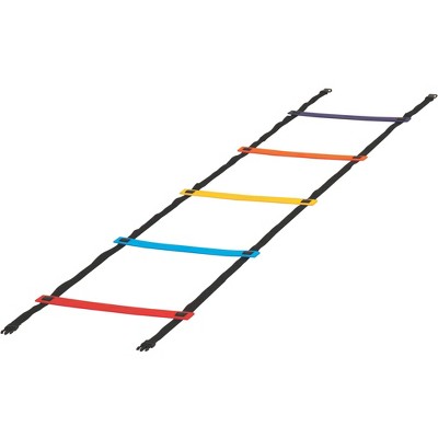 Sportime Anti-Skid Agility Ladder, 29-1/2 Feet x 16-1/2 Inches, Multicolor
