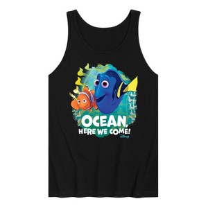 Men's - Disney - Ocean Here We Come Graphic Tank Top - 1 of 2