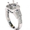 Pompeii3 1/2ct Diamond Semi Mount Antique Engagement Setting - 2 of 4